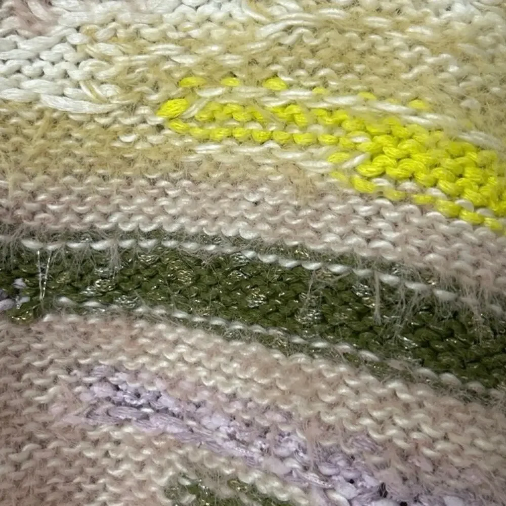 Pilcro Multicolor Fuzzy Sweater - Picture 6 of 13